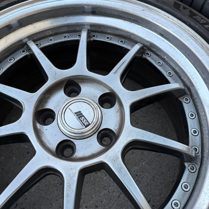 SSR SP3 3 Piece JDM Wheels 18x8.5+43 18x9.5+43 5x114.3